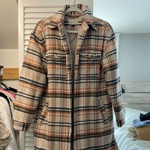 Brown Shacket
